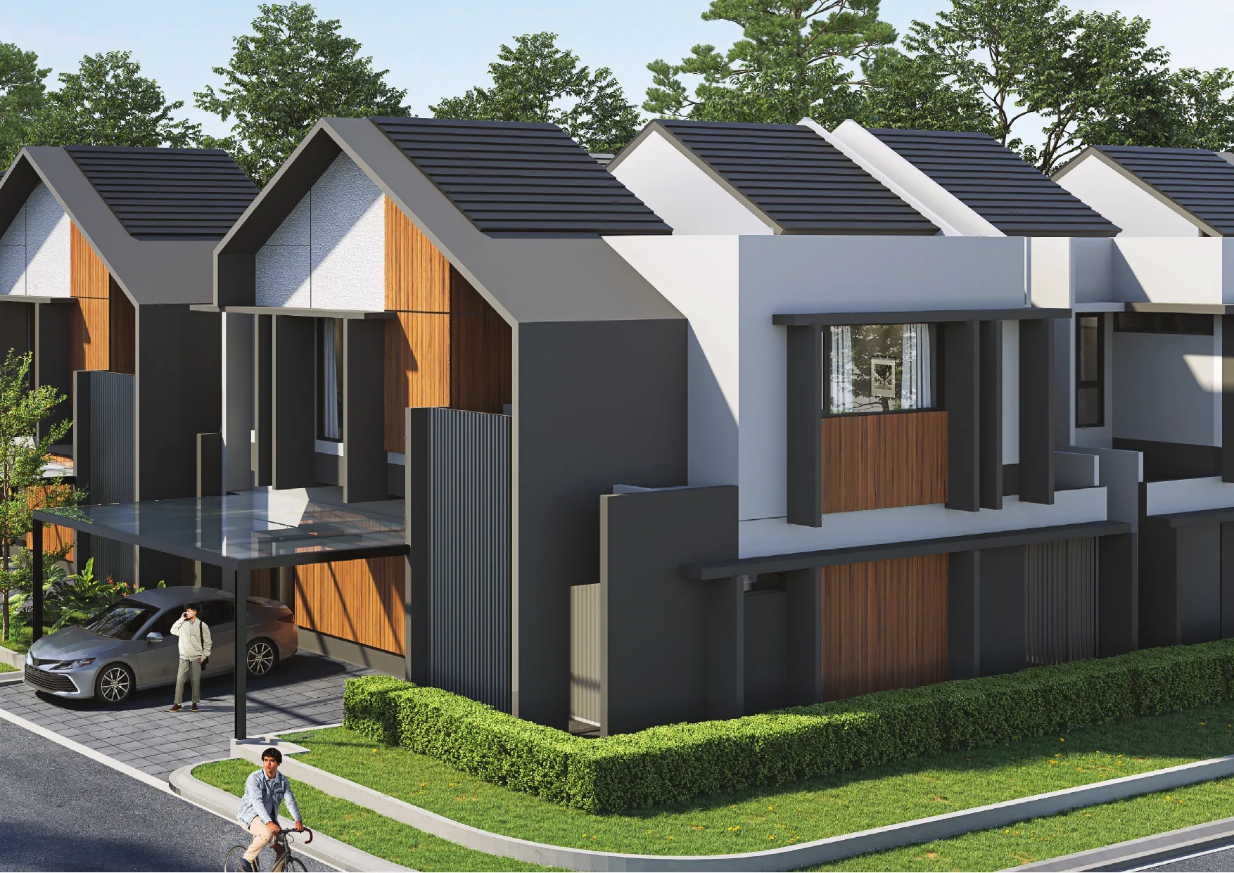 Unit corner eksterior Geonna