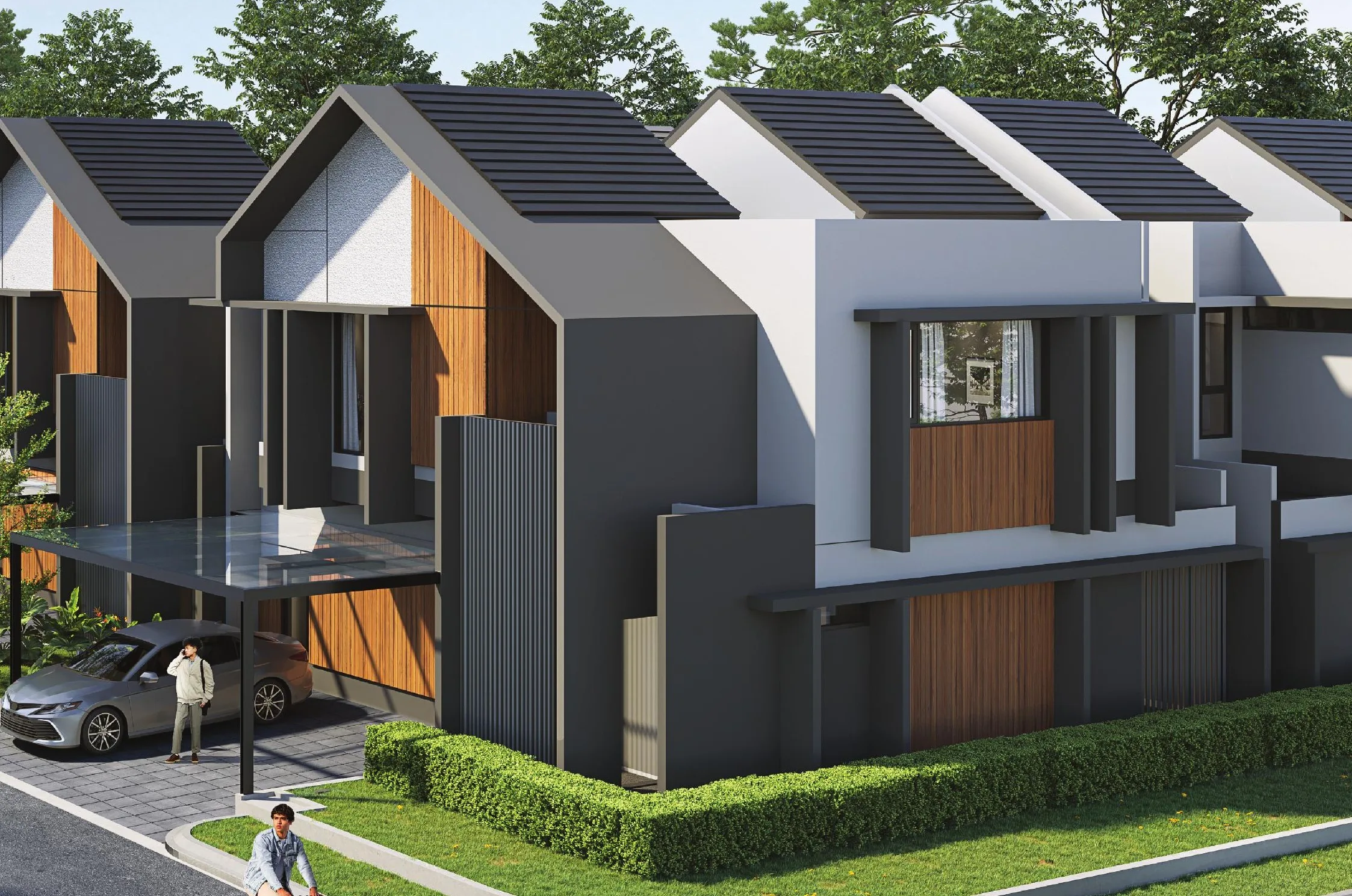 Geonna — suasana malam hari