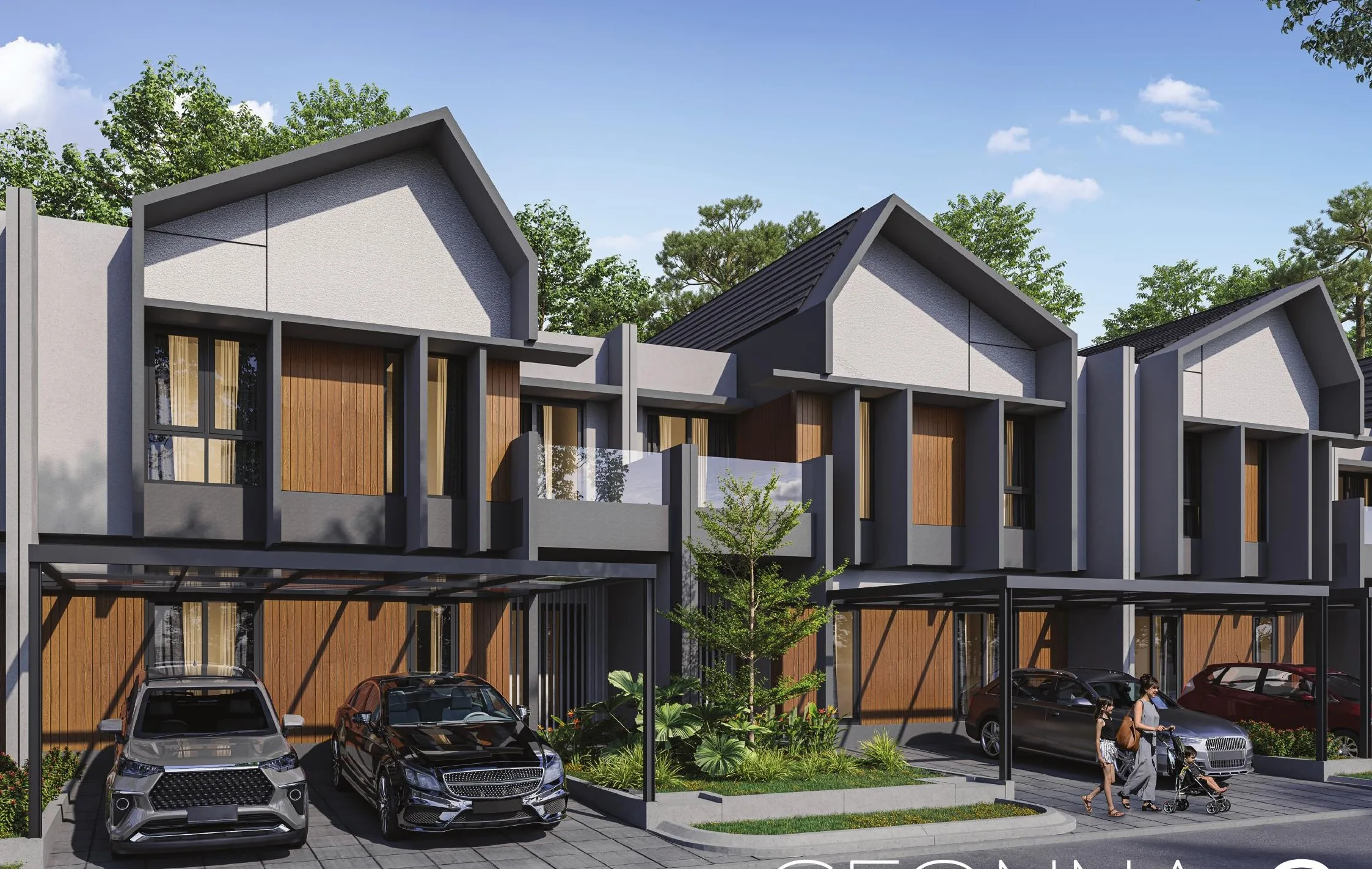 Geonna 9 — eksterior streetscape