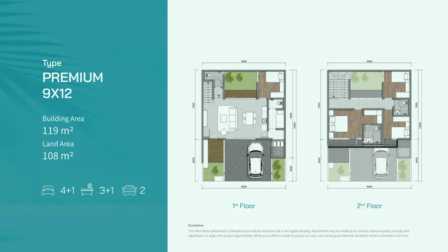 Premium 9×12 — Floorplan