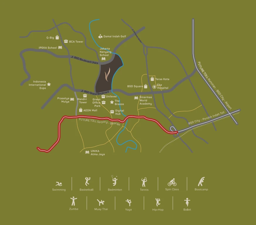 Club House Emily — pool area